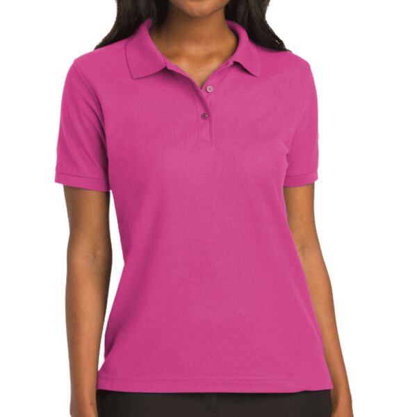Port Authority Women's Silk Touch Polo L500 Women's Silk Touch Polo Thumbnail