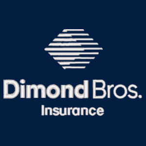 DimondBros Logo Embroidered on a Comfort Colors - Ring Spun 1/4 Zip Sweatshirt Design