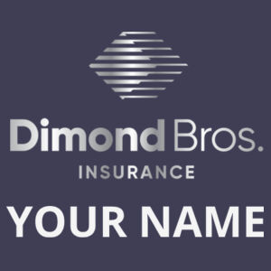 DimondBros Logo Engraved on a Polar Camel - 12 oz. Vacuum Insulated Stemless Wine Tumbler with Lid Design
