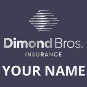 DimondBros Logo Engraved on a Polar Camel - Slim Beverage Holder Design