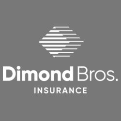 DimondBros Logo Left Chest Digital Printed on a BELLA+CANVAS - Unisex Triblend Short Sleeve Tee Design