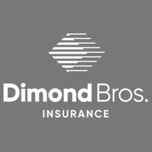 DimondBros Logo Left Chest Digital Printed on a BELLA+CANVAS - Unisex Triblend Short Sleeve Tee Design