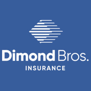 DimondBros Logo Digital Print on a Port & Company ® - Core Fleece Pullover Hooded Sweatshirt Design
