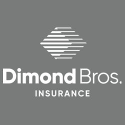 DimondBros Logo Left Chest Digital Print on a Port & Company® - Core Cotton Tee Design