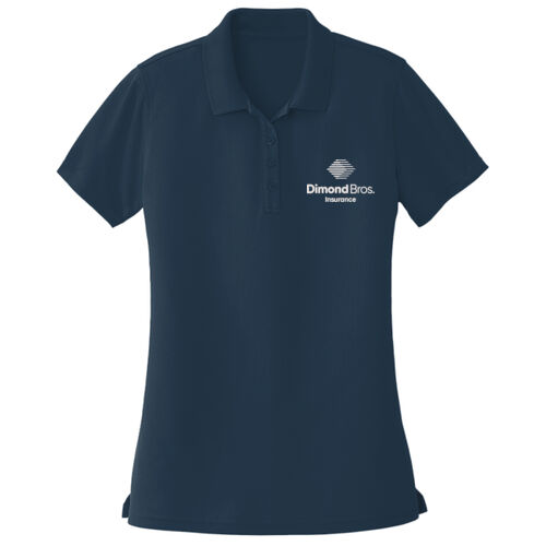DimondBros Logo Embroidered on a Port Authority - Women's Dry Zone ® UV Micro Mesh Polo Thumbnail