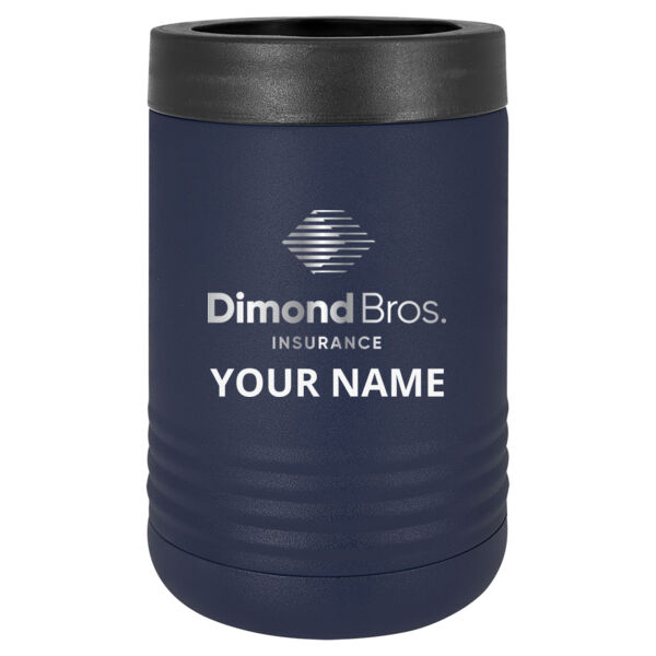 DimondBros Logo Engraved on a Polar Camel - Stainless Steel Vacuum Insulated Beverage Holder Thumbnail