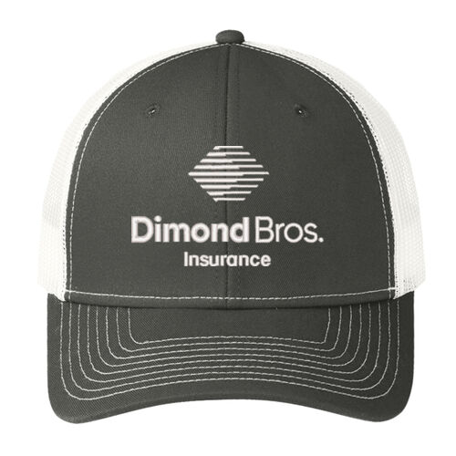 DimondBros Logo Embroidered on a Port Authority® - Snapback Trucker Cap Thumbnail