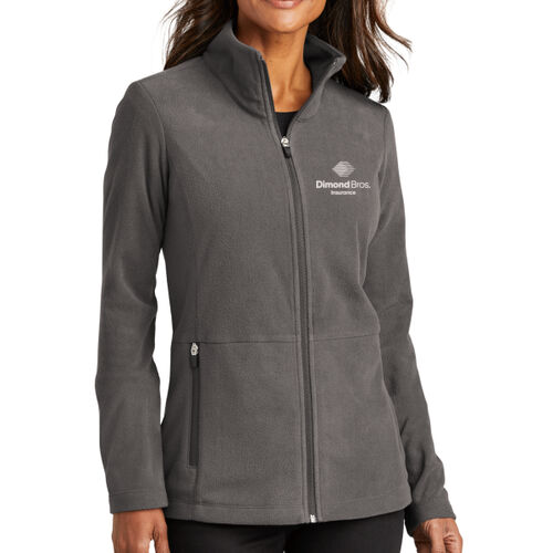 DimondBros Logo Embroidered on a Port Authority® - Women's Accord Microfleece Jacket Thumbnail