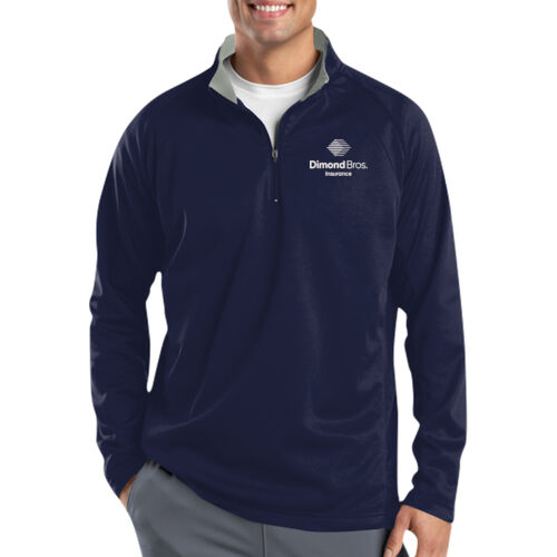 DimondBros Logo Embroidered on a Port Authority® - Sport Wick ® Fleece 1/4 Zip Pullover Thumbnail