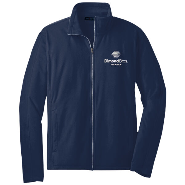 DimondBros Logo Embroidered on a Port Authority® - Microfleece Jacket Thumbnail