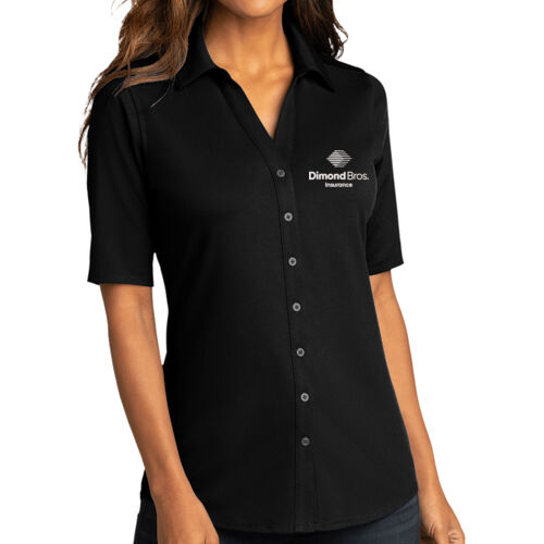 DimondBros Logo Embroidered on a Port Authority® - Women's City Stretch Top Thumbnail