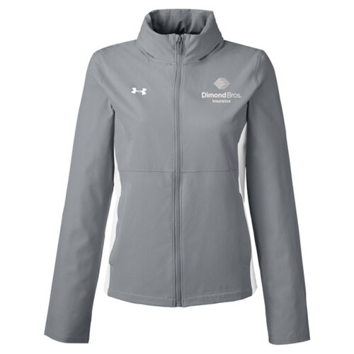 DimondBros Logo Embroidered on a Under Armour® - Women's Rival Stretch Jacket Thumbnail