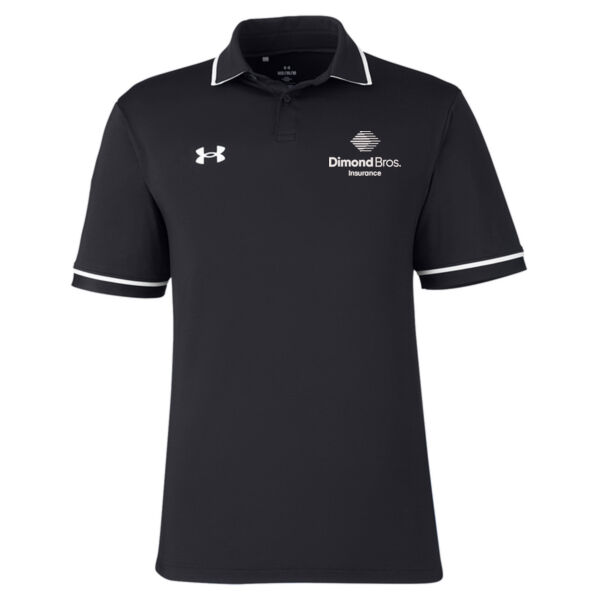 DimondBros Logo Embroidered on a Under Armour® - Tipped Teams Performance Polo Thumbnail