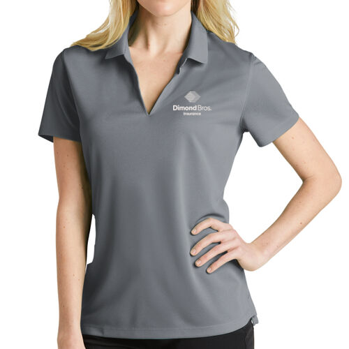 DimondBros Logo Embroidered on a Nike® - Women's Dri FIT Micro Pique 2.0 Polo Thumbnail
