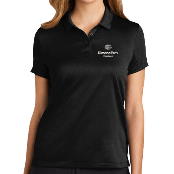 DimondBros Logo Embroidered on a Nike® - Women's Dry Essential Solid Polo Thumbnail