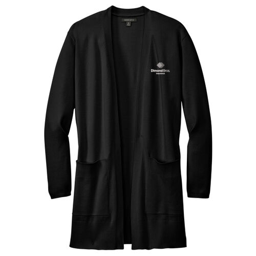 DimondBros Logo Embroidered on a Mercer+Mettle ® - Women's Open Front Cardigan Sweater Thumbnail