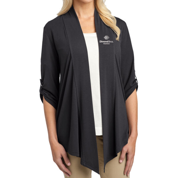 DimondBros Logo Embroidered on a Port Authority ® - Women's Concept Shrug Thumbnail