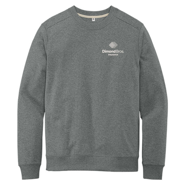 DimondBros Logo Embroidered on a District ® - Re Fleece Crew Thumbnail