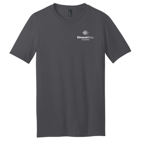 DimondBros Logo Left Chest Digital Print on a District® - Very Important Tee ® V Neck Thumbnail