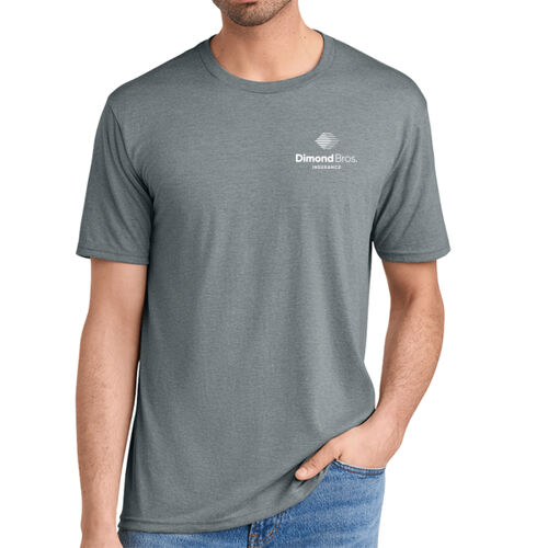 DimondBros Volunteer Shirts - Heathered Grey Shirt on a District ® - Perfect Tri ® Tee Thumbnail